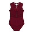 thumbnail image 4 of Alvivi Kids Girls Ballet Dance Gymnastics Leotard Sleeveless Jumpsuit 3-12, 4 of 7