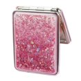 thumbnail image 4 of 2x Espejo para maquillaje, para mujer, Szie, espejo cosmético, espejo plegable Colco Espejo de maquillaje compacto de viaje, 4 of 8