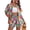 Pink Pineapple Palm, variant on 2 Piece Outfits for Women Hawaiian Tropical Print Button Down Shirt and Shorts Summer Beach Vacation Sets Resort Wear