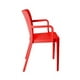 thumbnail image 3 of Offiho Silla de Comedor Durable con Descansabrazos Para Exterior e Interior con Protección UV, Modelo Solei OHV60 Offiho  SOLEI, 3 of 6