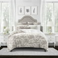 thumbnail image 2 of Bouclair Beige Comforter Set Super King, 2 of 5