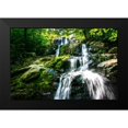 thumbnail image 2 of Hausenflock, Alan 14x11 Black Modern Framed Museum Art Print Titled - Dark Hollow Falls I, 2 of 5