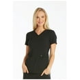 thumbnail image 5 of Cherokee iFlex Women Scrubs Top V-Neck Knit Panel CK605, 5 of 6