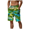 thumbnail image 1 of Mens Swim Trunks 7 Inch Solid Swim Shorts Lightweight Bathing Suit Men Swim Trunks Summer Beach Comfy Swimwear, 1 of 4