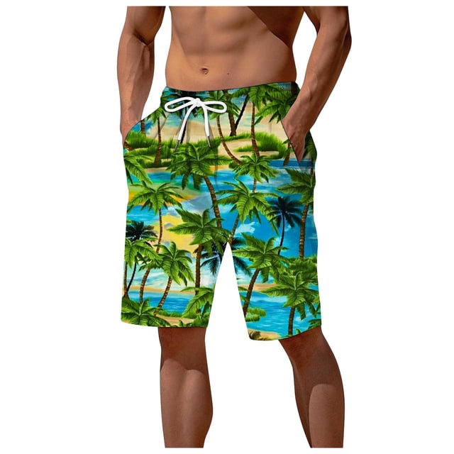 Mens Swim Trunks 7 Inch Solid Swim Shorts Lightweight Bathing Suit Men Swim Trunks Summer Beach Comfy Swimwear