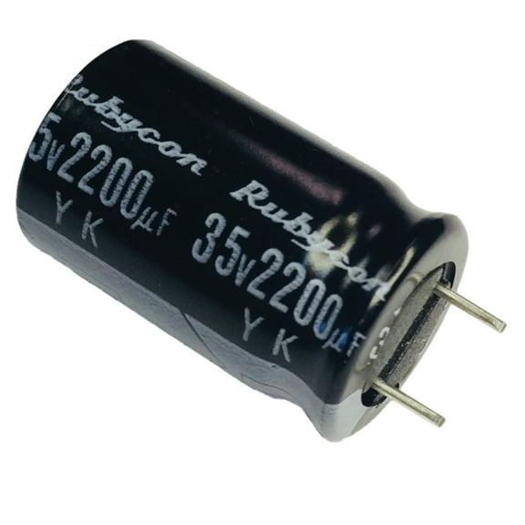 Pack of 5 35YK2200M Capacitor 2200uf 35v 85c YK 16x25 Pro Audio Radial Electrolytic