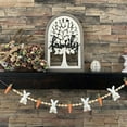 thumbnail image 5 of 2025 Easter Rabbit Carrot Garland, Artificial Rabbit Carrot Wreath for Front Door, Wooden Beads Hanging Banner, Spring Ornament for Home, Farmhouse Easter Decor, 5 of 8