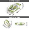 thumbnail image 6 of Babyomi Baby Bathtub Portable Baby Tub with Cute Bear Thermometer and Showerhead Holder, Bath Tub Thermostatic Drain Plug and No-Slip Feet Design to Newborn, Green, 6 of 6