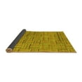 thumbnail image 2 of Ahgly Company Indoor Rectangle Abstract Yellow Modern Area Rugs, 2' x 3', 2 of 4