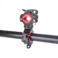 thumbnail image 3 of NIBOLOG Bicycle Universal LED Light Flashlight Mounting Holder 360 Degree Rotation Clip, 3 of 6