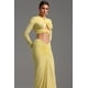 thumbnail image 4 of Vestido Bellabarnetten Kendall de manga larga con nudo, 4 of 9