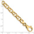thumbnail image 2 of Primal Gold 14 Karat Yellow Gold 6.9mm Anchor Link Bracelet, 2 of 2