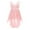 Pink, variant on Aislor Kids Junior Teen Girl's Sleeveless Bridesmaid High Low Hem Formal Wedding Dress Dusty Pink 10