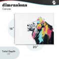 thumbnail image 4 of Stupell Industries Contemporary Lion On Air Headphones Canvas Art, 20 x 16, by Svetlana Aleynikova, 4 of 8