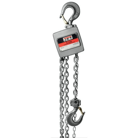 

JET 133210 AL100 Series 2 Ton Capacity Alum Hand Chain Hoist with 10 ft. of Lift