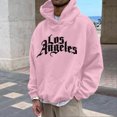 thumbnail image 2 of Gibobby Sudadera polar hombre Sudadera con capucha para mujer y hombre de manga larga a la moda(Rosa,CH), 2 of 5