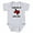 Heather Gray, variant on CafePress - Someone In Texas Loves Me - Cute Infant Bodysuit Baby Romper - Size Newborn - 24 Months