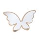 thumbnail image 1 of Espejo acrílico irrompible para decoración de dormitorio infantil, diseño de mariposa y conejo, 1 of 5