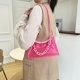 thumbnail image 1 of Bolso de hombro portátil de PVC para mujer bolsa con cadena Ehuebsd transparente informal Color caramelo a la moda para verano, 1 of 9