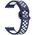 thumbnail image 1 of Correa Reloj Deportiva Silicona Ygjytge Bicolor para Galaxy Fit 3 Azul Blanco, 1 of 8