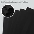 thumbnail image 3 of Juego de 6 manteles individuales Leetaltree con marco negro de PVC resistente al calor, 3 of 9
