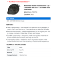 thumbnail image 2 of Windshield Washer Fluid Reservoir Cap - Compatible with 2013 - 2019 BMW 650i Gran Coupe - Dorman, 2 of 2