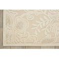 thumbnail image 4 of Nourison Graphic Illusions 2'3" x 8' Cream Botanical Indoor Rug, 4 of 5