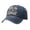 2-Navy, variant on Washed Cotton Baseball Cap with IDK IDC & IDGAF print,Adjustable Vintage Distressed Dad Hat,Curved Brim Casual Trucker Cap for Daily Wear Outdoor Weekend Street Outfit for Men Women