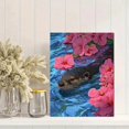 thumbnail image 2 of Qisvanset Simple Orchid Plant Canvas Print 12x16 Inch Bedroom Decor, 2 of 8