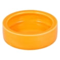 thumbnail image 4 of Crawler Crawling Pet Anti escape Ceramics Food Basin Shrimp Food Round Dishes Small Fish Feeding Bowl Ornamental Supplies Size (Orange), 4 of 5