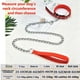 thumbnail image 3 of Correa para perros de razas grandes y pequeñas, cadena de hierro antimordeduras, cuerda para pasear perros, accesorios para perros, golden retriever, 3 of 5