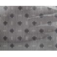 thumbnail image 4 of oneOone Tissu Viscose Georgette Motif Géométrique Hash & Stripe Tissu Imprimé au Mètre 42 Pouces de Large, 4 of 4
