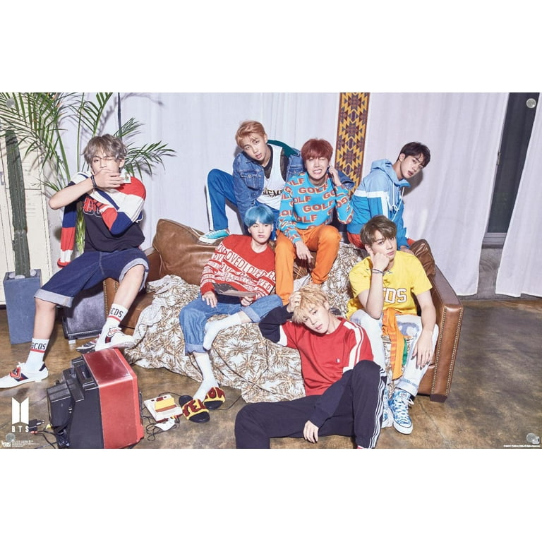 BTS - LOVE YOURSELF ? 'Her' Wall Poster with Push Pins, 14.725
