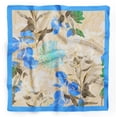 thumbnail image 3 of Bimba Womens Rectangular Printed Cotton Voile Scarf Neck Head Wrap-40 x 40 Inches, 3 of 7