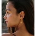 thumbnail image 3 of GDCOIN Starfish Earrings 14K Gold Plated Small Minimalist Summer Beach Jewelry for Women, 3 of 9