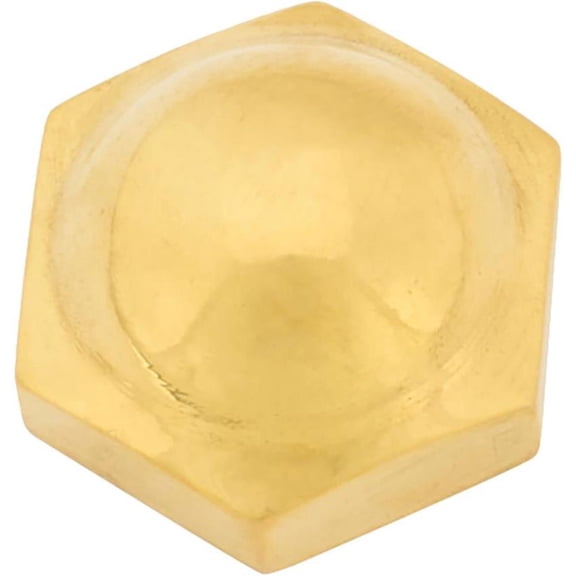 Speedway Motors Brass Model T Steering Wheel Nut, Adapts Early Mahogany Steering Wheels to Original Shafts, Durable Hex-Style Brass Nut, Compatible with 1909-1927 Ford