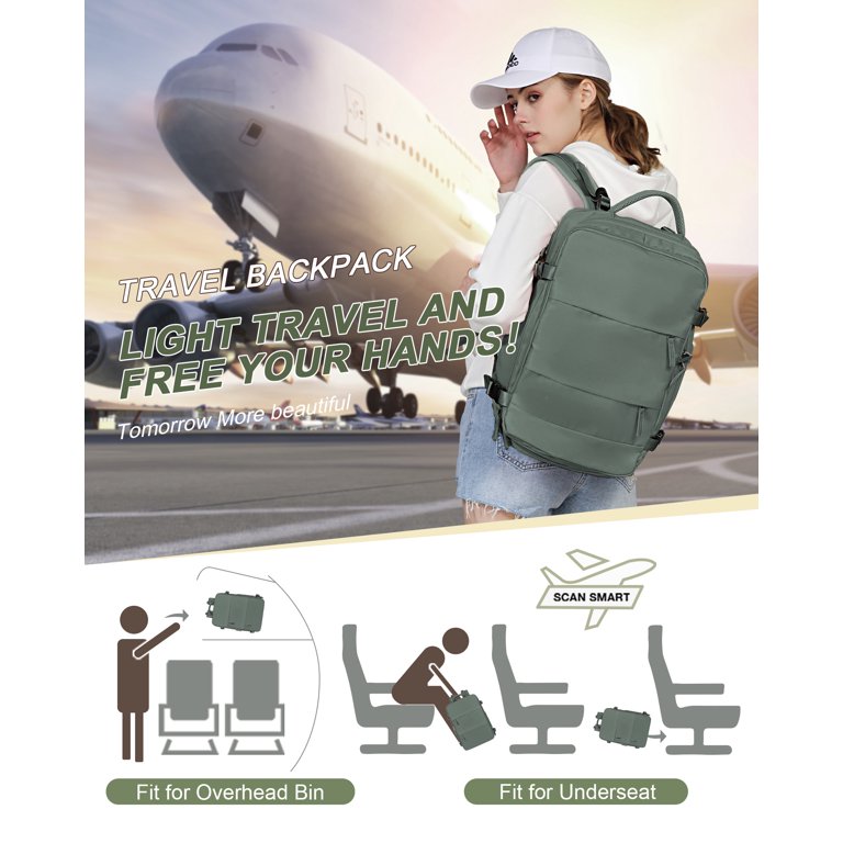 Airline Approved, Waterproof Travel Backpack for Men & Women  display picture 1