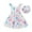 White1, variant on Cethrio Kids Girls Summer Dresses 2025, Sleeveless 2025 Printed Cute Princess Dresses Red Size 2-3T