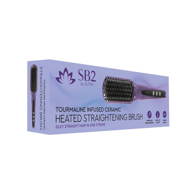 Sutra Heated Straightening Brush (Purple Disco) - Walmart.com display picture 1