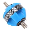 thumbnail image 4 of Bola amortiguadora de arco de goma, compuesto portátil y silenciador de arco recurvo, amortiguador para entrenamiento de caza con arco, azul, 4 of 8