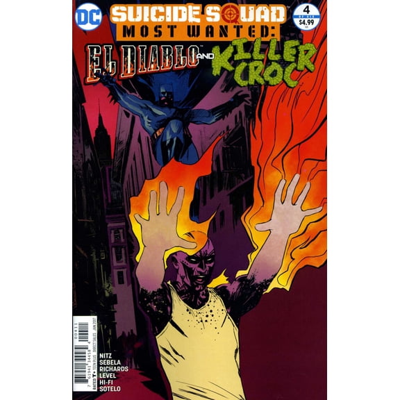 Suicide Squad Most Wanted: El Diablo and Boomerang #4 VF ; DC Comic Book