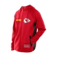 thumbnail image 2 of Men's New Era  Red Kansas City Chiefs Combine Authentic Raglan Scuba Full-Zip Hoodie, 2 of 5
