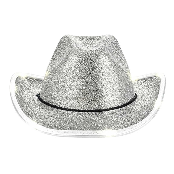 Beach Hat Western Cowboy Hat for Kids Girls Star Cowgirl Hat Wide Brim Fedora Hat Rodeo Party Hats with Buckle Blet