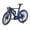 Black/Blue, variant on YAHHU Alloy Finger Racing Bicycle Toy, Miniature Dual Handlebar Mountain Bike Model for Kids, Diecast Play Vehicle Decoration, Black/White (8.6 inches / 22 cm)
