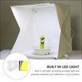 thumbnail image 3 of RENACLIPY Photo Studio Light Box White ABS Portable Photo Studio Prevents Shadows 1 Set, 3 of 8