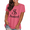 Pink Tops, variant on Short Sleeve Shirts for Women Summer Casual Loose Fit Tops Athletic Trendy Graphic Tees Work Plain T Shirts Plus Size S-3XL