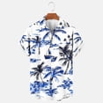 thumbnail image 5 of Awdenio Mens Shirts Casual Short Sleeve Button Down Bowling Shirts Retro Summer Tropical Beach Casual Dress Shirt for Men, 5 of 6
