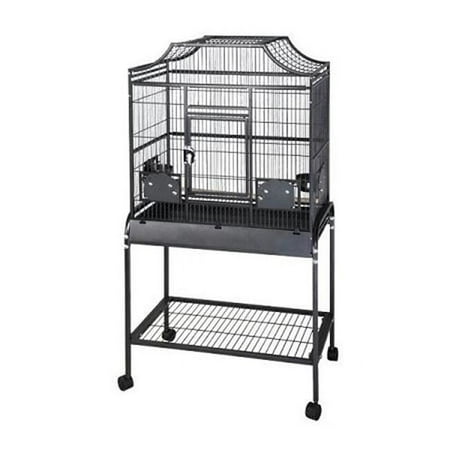 UPC: 0644472804010 | A and E Cage Co. Elegant Style Flight Bird Cage-Black-Small