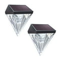 thumbnail image 1 of Fence Lights - LED Powered Wireless Wall Lights IP44, Automatic Patio Lamps For Front Door, Pool(2/4 Pack), 1 of 8