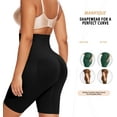 thumbnail image 3 of MANIFIQUE Shapewear for Women Tummy Control, High Waisted Faja Body Shaper Shorts Thigh Slimmer Girdle, 3 of 6